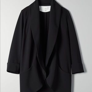 Aritzia Wilfred Chevalier Black Jacket - Size 00